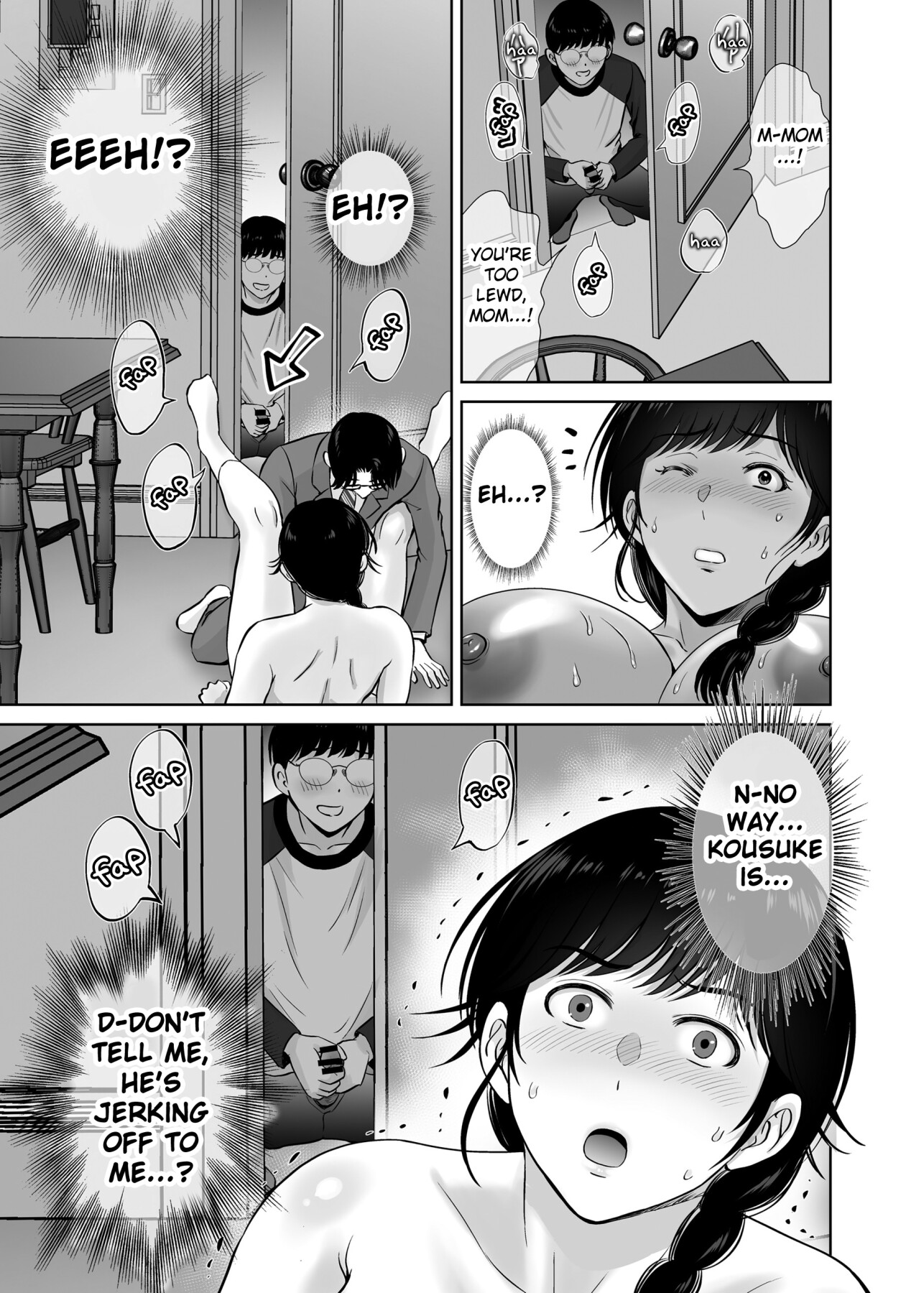 Hentai Manga Comic-The story of how my busty mother cums over and over again with an old man's raw dick right in front of me-Read-49